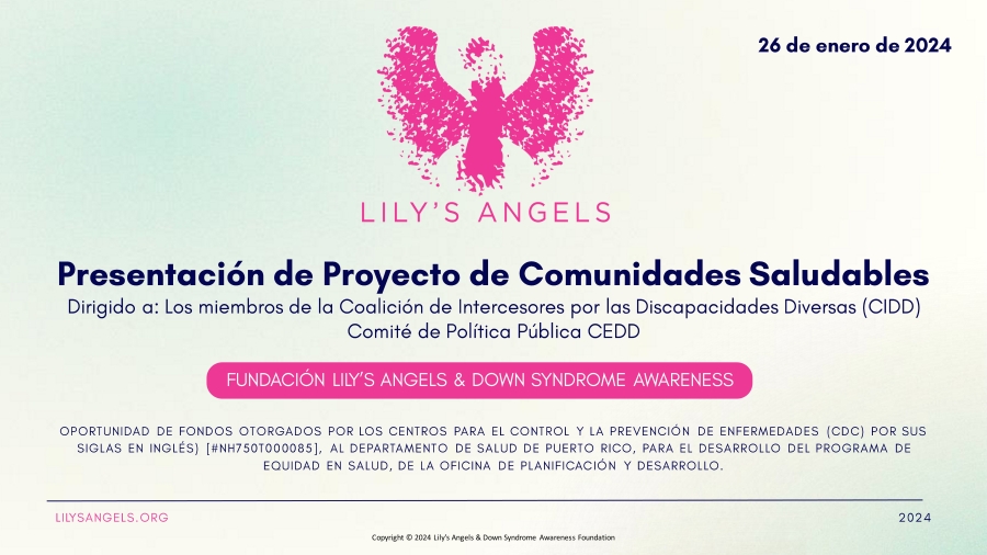 Lily’s Angels Educa a Personas con Discapacidad Sobre Asuntos de Salud