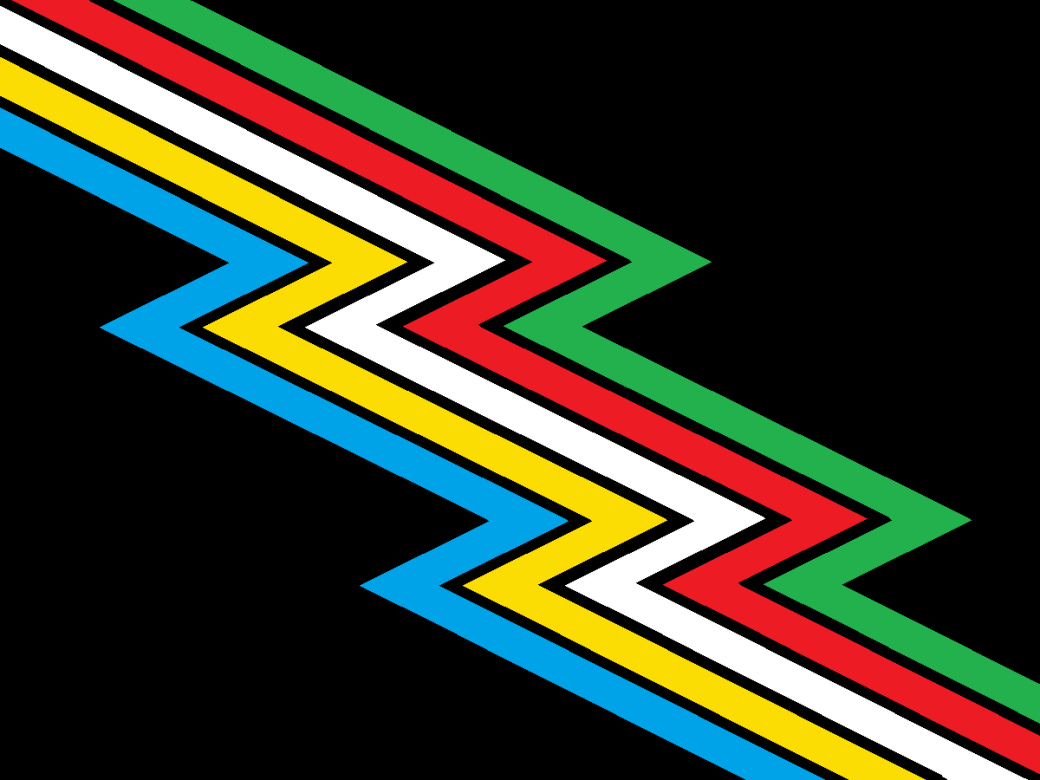 Foto de la bandera original del Mes del Orgullo por la Discapacidad